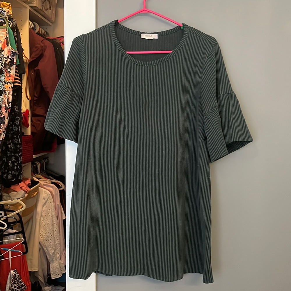 “You Better Bell-ieve It” tunic top from Silver Icing